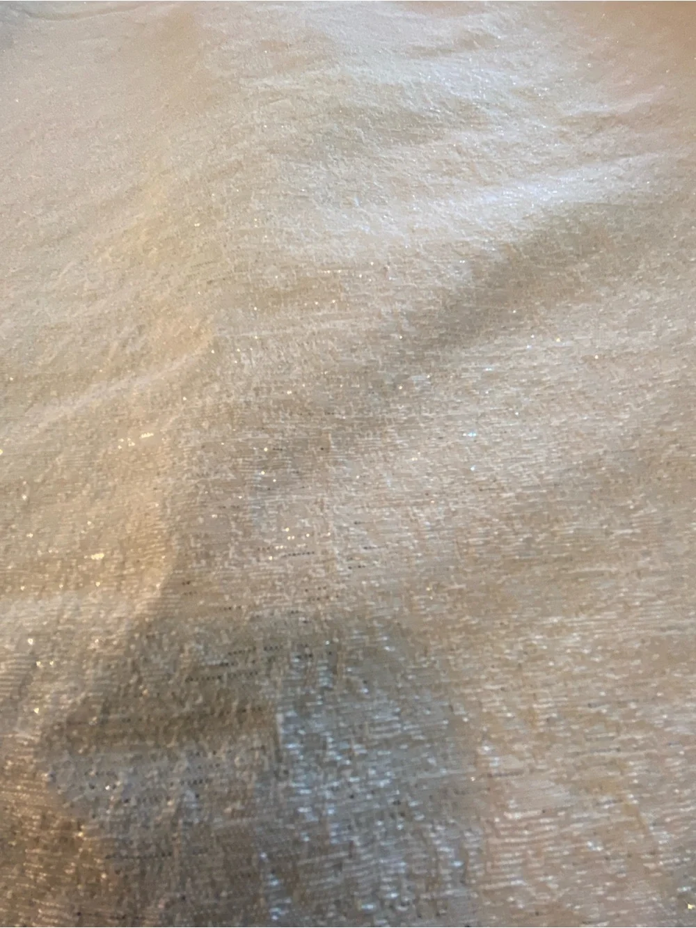 White Square Bedding or Throw
